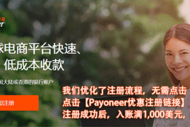 跨境电商如何利用Payoneer（派安盈）来收款？